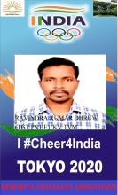 CHEER INDIA CAMPAIGN FOR TOKYO OLYMPIC 2020 GAMES- KV THIRUVANNAMALAI